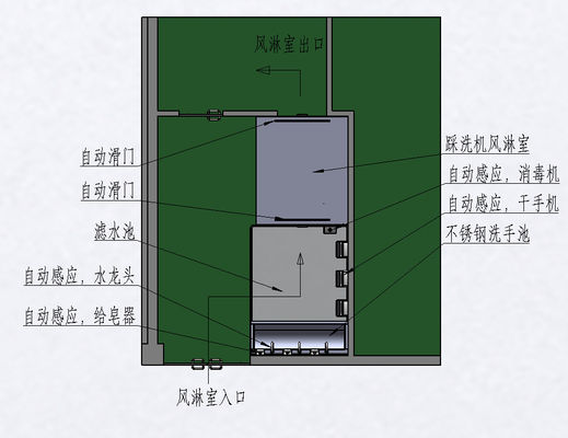 中国 専門24V靴の食事の供給のための唯一のクリーニング機械 サプライヤー
